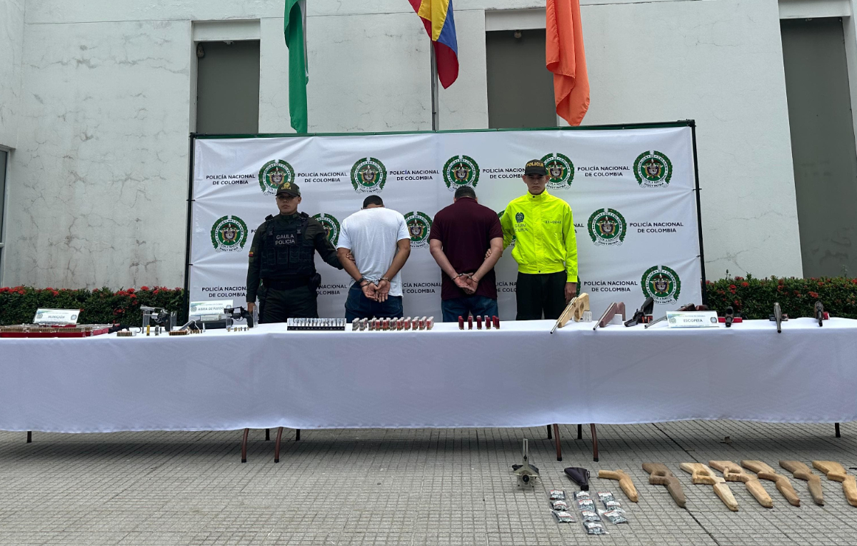 Caen dos presuntos armeros del Clan del Golfo en el Urabá Antioqueño 
