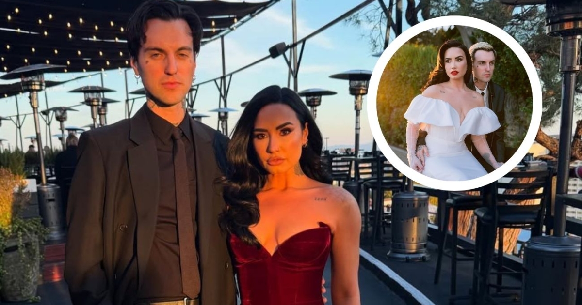 [FOTOS] Él es el hombre con el que se casó DEMI LOVATO