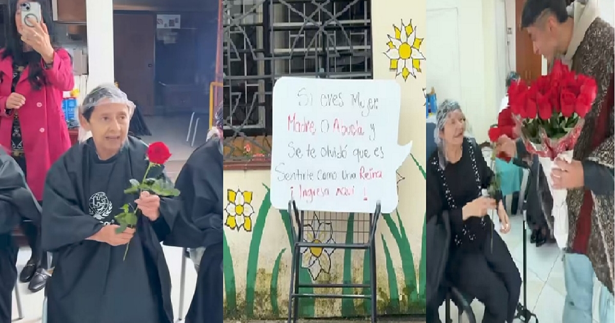 Influencer de la ruana sorprendió a varias madres en su día