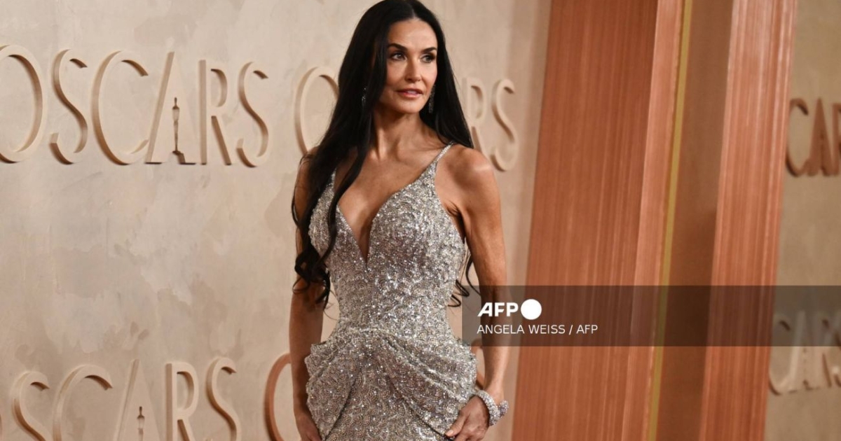 La DIETA de DEMI MOORE que le permite lucir como de 40 años