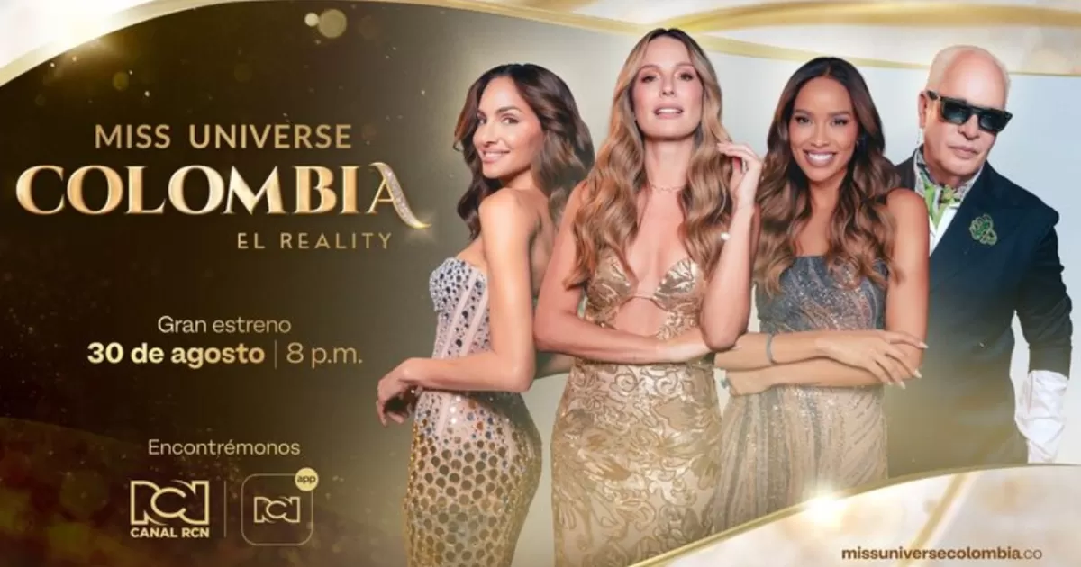 RCN confirma estreno de Miss Universe Colombia: fecha y hora